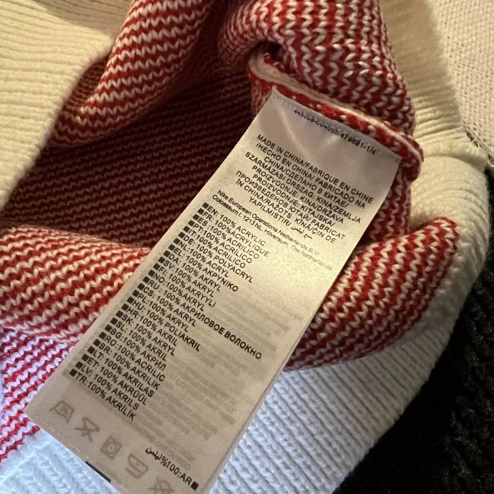 Supreme X Nike Swoosh Sweater White - Picture 4 of 4